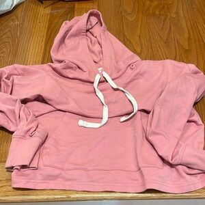 Pink J.Crew hoodie